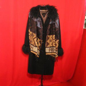 Steve by Searle Cashmere Mongolian Lamb Coat